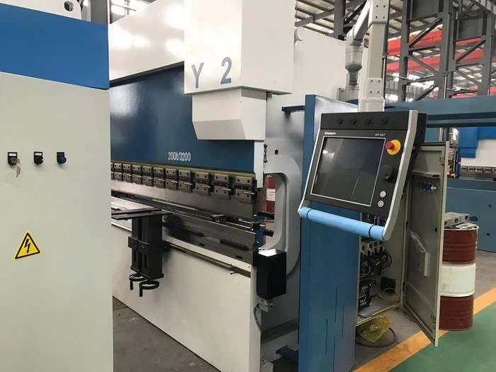 DELEM DA66T Touch screen Yawei PBC CNC Press brakes 220T3m